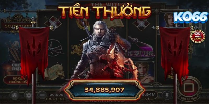 Mẹo chơi nổ hũ The Witcher để đạt lợi nhuận cao